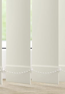 Roma (FR), Buttercream - Vertical Blind Slats